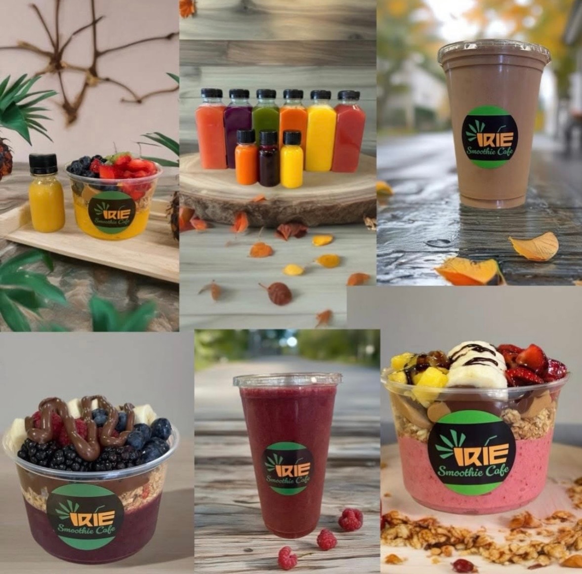 Irie Smoothie Café — juices, shots, bowls and smoothies